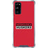 University of Nebraska Red Huskers Galaxy S20 FE Clear Case